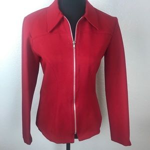 R-wear Red Suit 2 piece pants and jacket